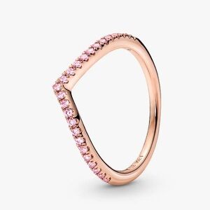 🆕 Pandora Timeless Wish Sparking Rose Gold Ring